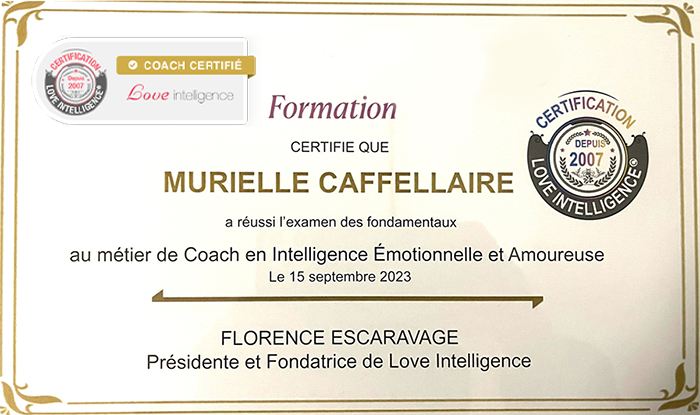 Logo: COACH CERTIFIE